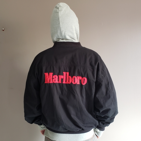 marlboro jacket black